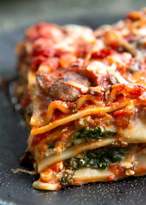 Vegetarian Lasagna {A Favorite for All!}   From The Horse  