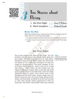 Image result for His First Flight Question Answers PDF