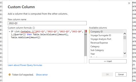 Image result for Power Query Add Custom Column Convert Column to Text