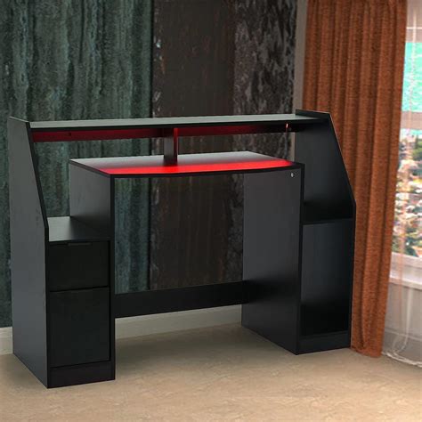 Buy Feterr Computer Desk 48.6 Inch Home Office Multipurpose Writing ...