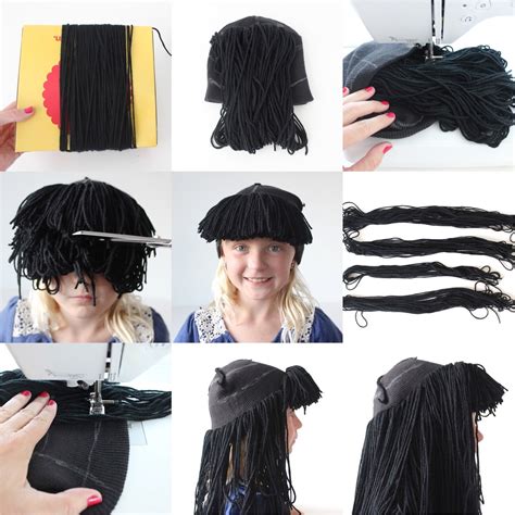 Homemade Yarn Wig 的图像结果