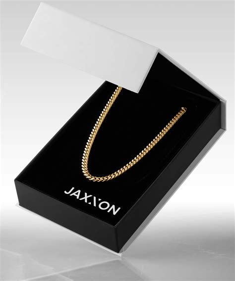 Cuban Link Chain - 5mm - Men's Gold Cuban Chain - JAXXON