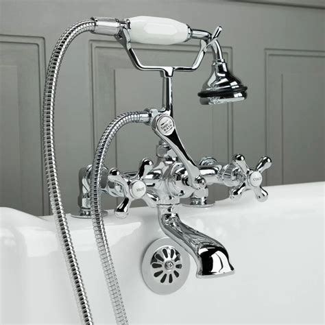 Clawfoot bathtub shower faucet sales