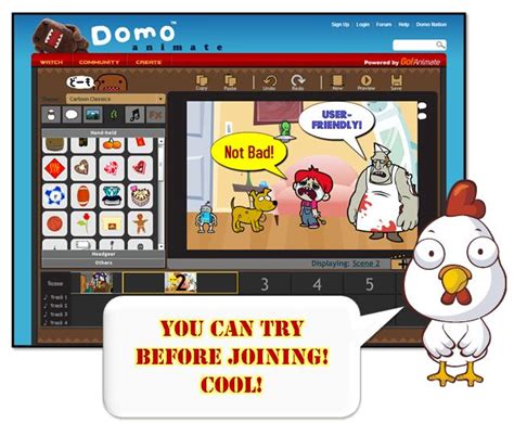Image result for Domo Animate Tutorial