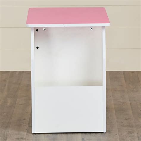 Buy Helios Oregon Kids Study Table - Pink and White from Helios by Home ...