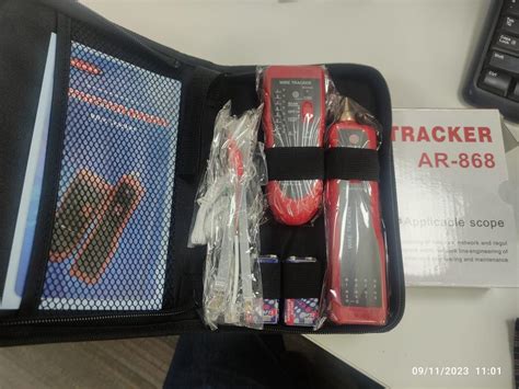 COOLCOLD Ethernet Network Cable Tester Kit RJ11 RJ45 CAT5/5e CAT6 LAN ...