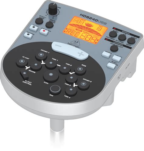 Behringer XD80USB High-Performance 8-Piece Electronic Drum Set with 17