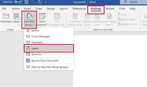 Image result for Print Labels from Excel