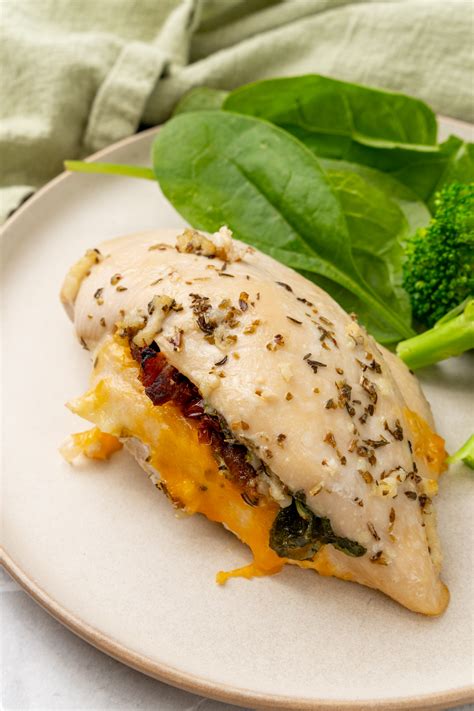 15 Baked Stuffed Chicken Breast Recipes - Walking On Sunshine Recipes