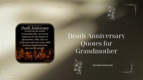 419 Emotional Death Anniversary Quotes for Grandmother 2026