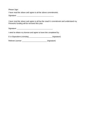 Soccer Coach Contract Template - Fill and Sign Printable Template Online