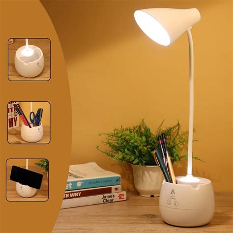 Buy REXBURG Rechargeable led Touch On Off Control Desk lamp Night Lamp ...