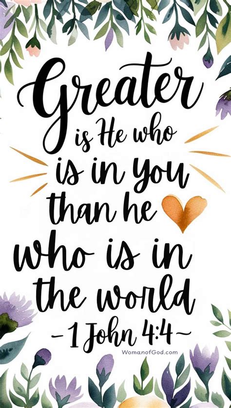 1 John 4:4 Greater Is He: A Reflection on 1 John 4:4