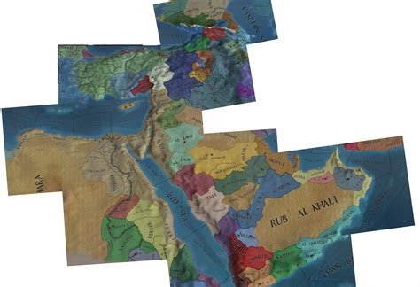 Pre 1945 middle east map