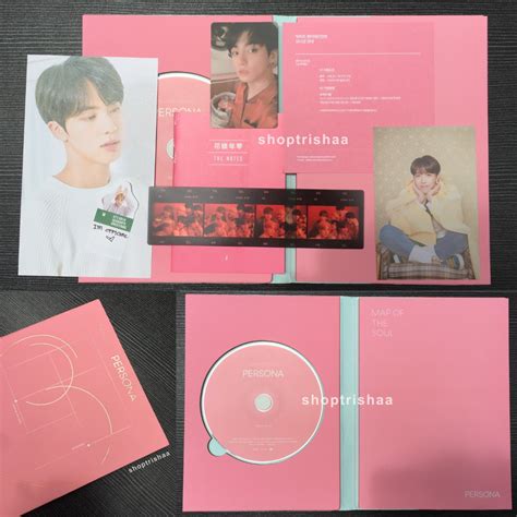 BTS Map of the Soul: Persona | Version 2 | Unsealed | With Weverse Pre-order Gift | Jungkook PC ...