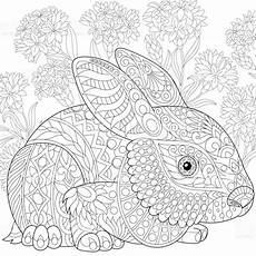 ausmalbilder baby hase stylized baby rabbit and cornflowers freehand sketch for ausmalbilder baby hase stylized baby rabbit and cornflowers freehand sketch for