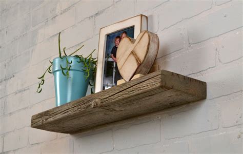 Floating Shelf Reclaimed Wood - 24 Wide Rustic Float Shelf Rustic Barn ...