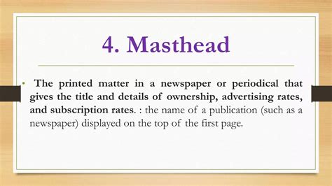 Parts Of Journalism