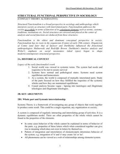 Image result for Structural-Functional Perspective