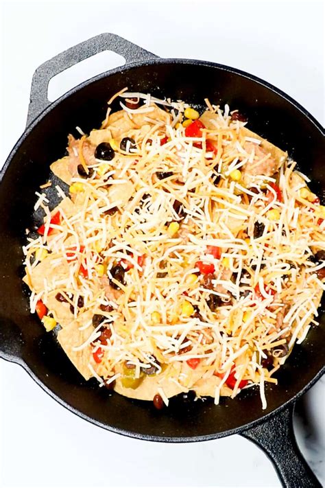 Oven Baked Nachos and Cheese