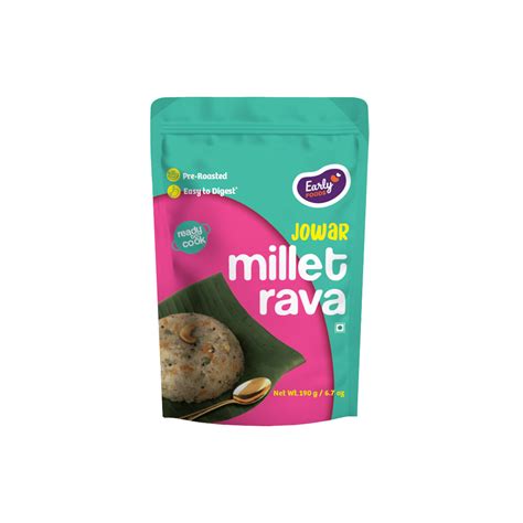 Millet Rava & Rice – Early Foods India