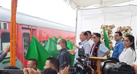 RIO FLAGS OFF DONYI POLO EXPRESS | DIPR Nagaland-Department of ...