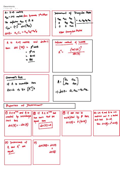 Determinants - Duacriminant - Determinants Sunday, 2 June 2024 1:59 PM ...