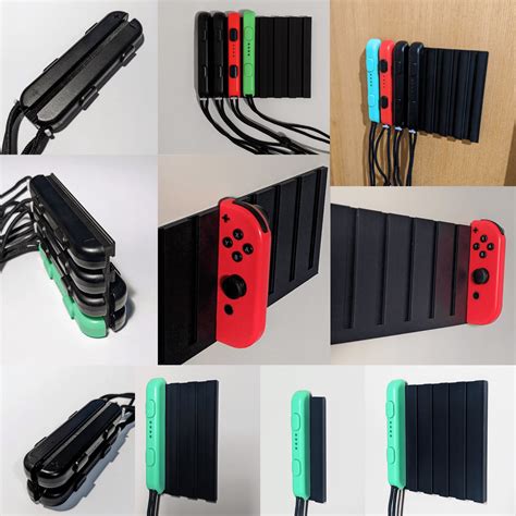 Nintendo Switch Joy-Con and Joy-Con Strap Holders - 3D model by PILED ...
