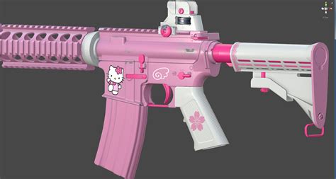 Pink Hello Kitty Gun