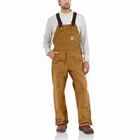 Flame-Resistant Duck Bib Overall/Unlined | L32 | Carhartt