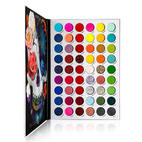 Buy DE'LANCI 54 Color La Catrina Eyeshadow Palette Online in India – De ...