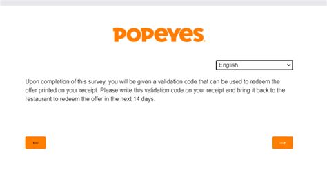 TellPopeyes Feedback - Win Free Coupons @ Popeyes Survey!