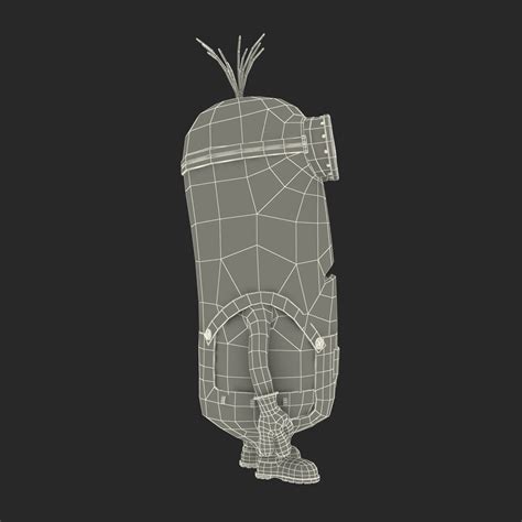 Tall Two Eyed Minion Pose 3 3D | 3D Molier International