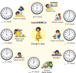 Image result for Class 2 Maths Time Chapter Match