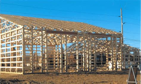 How to Build a Post Frame Building 的图像结果