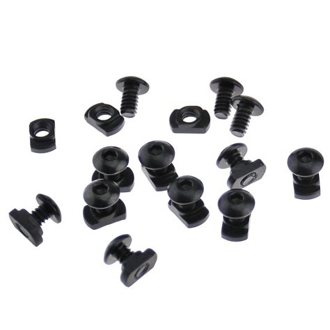 12 Pack M-LOK Screw and Nut Replacement Set for M-LOK Handguard Rail ...