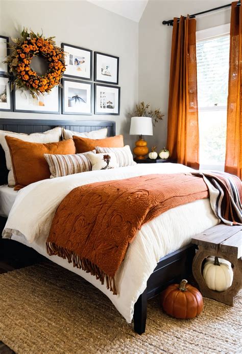30 Cozy Fall Bedroom Decor Ideas to Embrace Autumn - DIGIDIA | Cozy ...