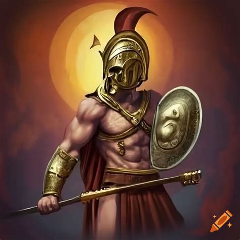 Ares Spear And Helmet Symbol Ares, The God Of War | This All About..