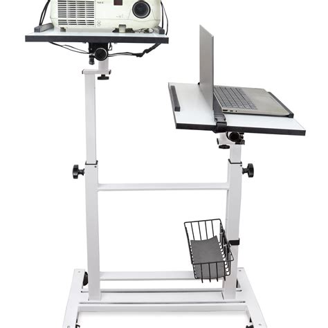 Isomars Sit &Stand 360° 2 Platforms Laptop & Projector User Table Mult