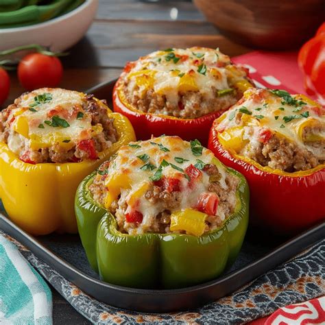 Stuffed Bell Peppers Recipe: Fast Family Dinner and Healthy Meal Prep