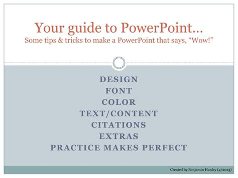 Image result for PowerPoint Guide