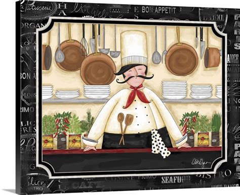 Chef in Kitchen | Great Big Canvas