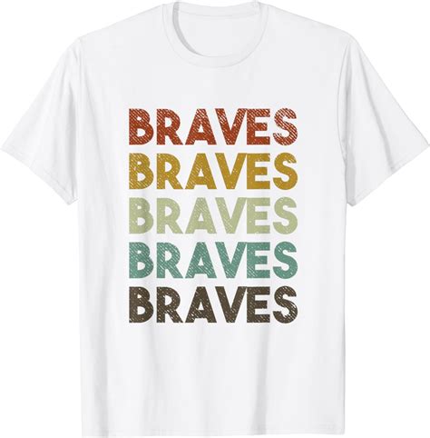 Retro Braves T-Shirt - Walmart.com