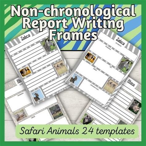 Non-chronological Reports Writing Frames | PrimaryResourceRack