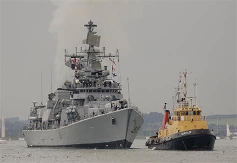 Indian Navy Delhi-Class Destroyer INS Delhi [D61] [Hi-Res Wallpaper ...