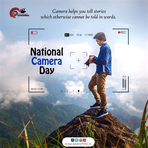 National Camera Day - Beat of Life Entertainment