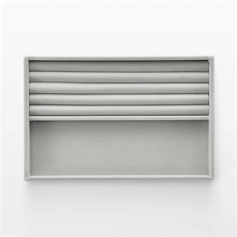 Stackable Velour case for rings / For Acrylic case