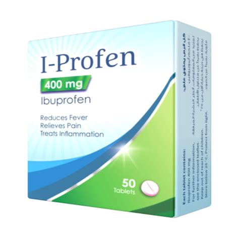 Buy I-Profen 400Mg Tab 50'S Online in the UAE | BinSina Pharmacy