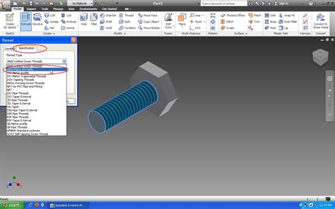 Autodesk Inventor Tutorial Bolt 的图像结果