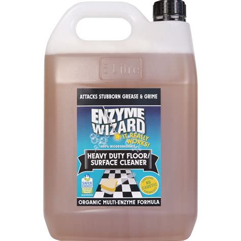 Enzyme Wizard Heavy Duty Floor Cleaner 5 Litre (Carton of 3) - Innoway
